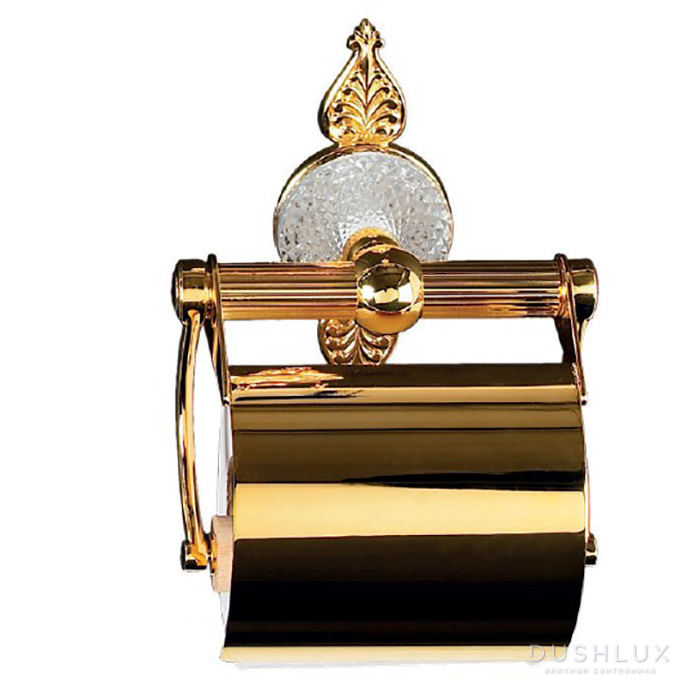 Фото Cristal et Bronze Cygne Ailé Держатель туалетной бумаги, подвесной, цвет: золото
