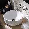 Geberit VariForm Раковина 40x40см., накладная, без отв., цвет: белый