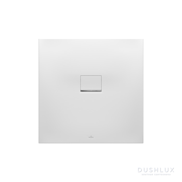 Фото Villeroy&Boch Squaro Infinity Душевой поддон 80х80х4см., Quaryl®, цвет: Anthracite