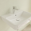 Villeroy&Boch O.novo раковина 60x46x17.5см., 1 отв., подвесная, с переливом, цвет: альпийский белый
