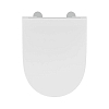 Ideal Standard I.life O Унитаз подвесной 53x35см, безободковый, смыв HydroTwist, с сиденьем, крепление EasyFix+, цвет: белый