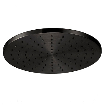 Almar Round Верхний душ  круглый, 300 мм, латунь, цвет: Absolute Black  Brushed PVD