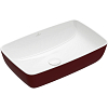 Villeroy&Boch Artis Раковина 58x38.5x13см., накладная, цвет: Bordeaux