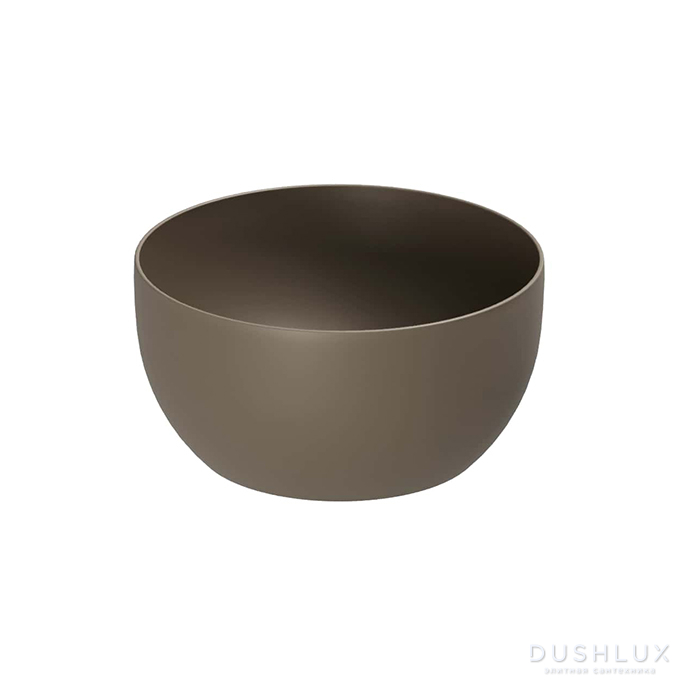 Фото Azzurra Elegance Circle раковина чаша 40x40x20см., без отв., цвет: Tortora
