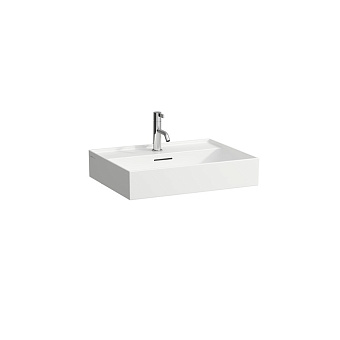 Laufen Kartell Раковина 60х46х12 см, 1 отв., с покр. LCC, цвет: белый