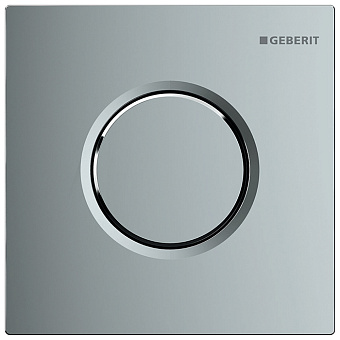 Geberit Sigma 01 Клавиша смыва для писсуаров, пневматическая, цвет: хром глянцевый