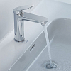 Duravit Wave Смеситель для раковины, 1 отв., с донным клапаном, цвет: хром