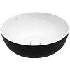 Villeroy&Boch Artis Раковина 43x43x13см., накладная, цвет: черный/белый