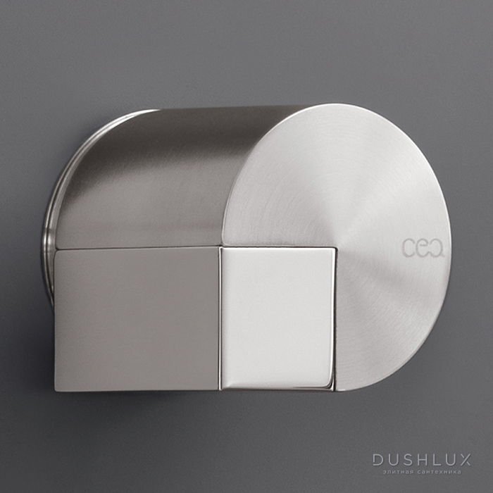 Фото CEA Design DUET Запорный вентиль, настенный, для холодной воды, цвет: нержавеющая сталь