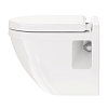 Duravit Starck 3 Сиденье для унитаза, с крышкой, цвет: сталь/белый глянцевый