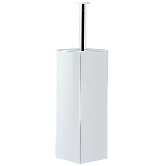 StilHaus Quid Ершик для туалета, напольный, металлический, цвет: хром