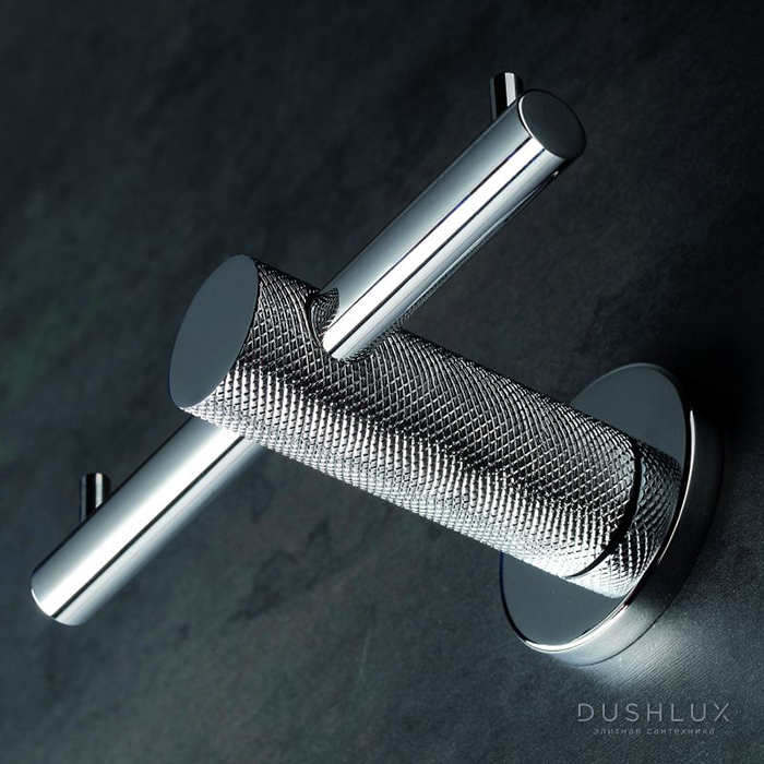 Фото StilHaus Equilibrium Крючок двойной, цвет: хром