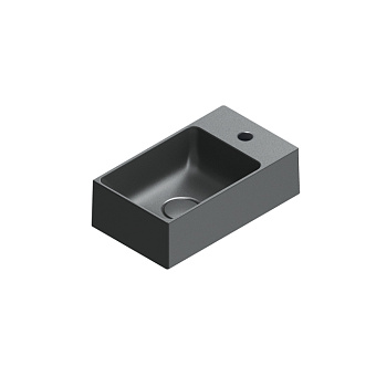 Catalano Premium Раковина 40x23см, с 1 отв., цвет: черный матовый