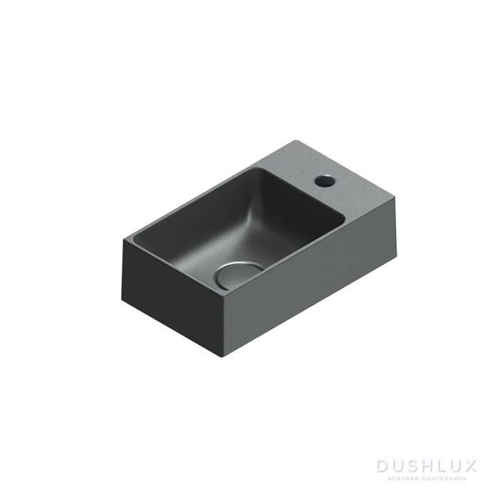 Фото Catalano Premium Раковина 40x23см, с 1 отв., цвет: черный матовый