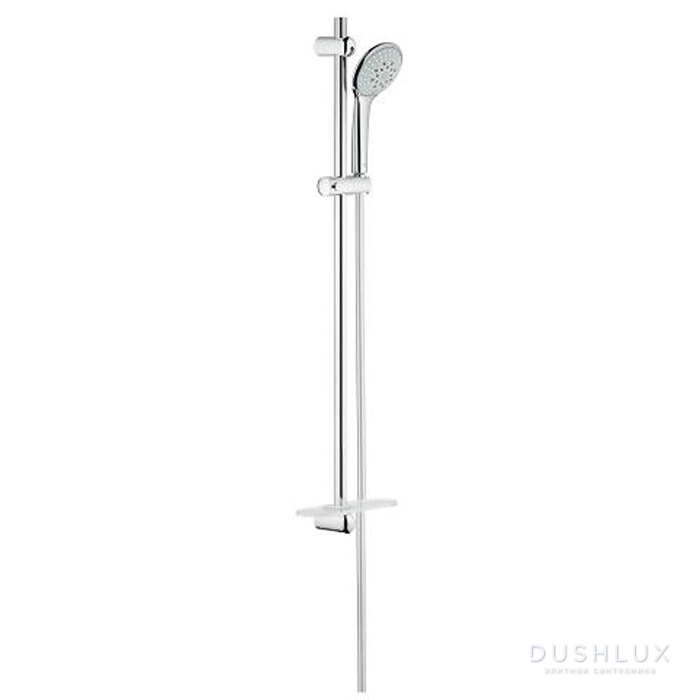 Фото Grohe Euphoria 110 Champagne Душевой гарнитур, 3 вида струй, настенный, цвет: хром