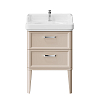 Kerama Marazzi Pompei Тумба 60см., напольная, 2 ящика, цвет: камео бежевый глянцевый