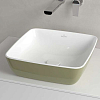 Villeroy&Boch Artis Раковина 41x41x13см., накладная, цвет: Sage Green