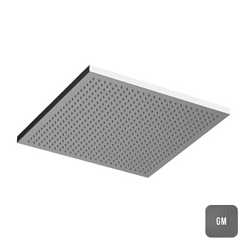 Almar Velvet Rain Верхний душ 30x30см., потолочный, цвет: Gun Metal Brushed PVD