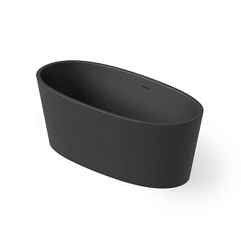 Dea Design Nature Ванна 160x75x60см., отдельностоящая, Solid Surface, цвет: Black №16