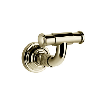 Gessi Venti20 Крючок двойной, цвет Brass PVD