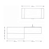 Keuco Edition 11 Planning Комплект мебели 210x53.5x35 см, подвесной, цвет: антрацит