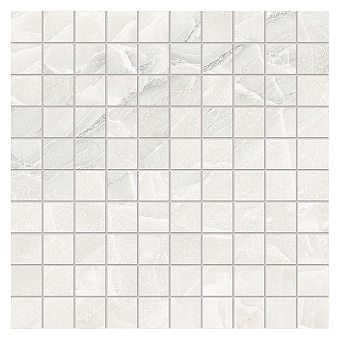 Emilceramica Tele DI Marmo Selection Керамогранит 30x30x0,95см, универсальная, глазурованный, цвет: Mosaico White Radadise Naturale