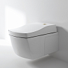 TOTO Neorest AC Унитаз подвесной 42.3x66.6x41см, безободковый, CeFiONtect, Tornado Flush, с сиденьем Washlet, цвет: белый