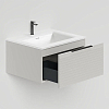 Salini Touch Тумба 60х50х32см., подвесная, с раковиной, 1 ящик, гор. фрез., цвет: Сreamy