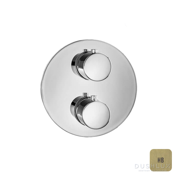Фото Almar Core Смеситель для душа, встраиваемый, термостатический, цвет: High Brass Brushed PVD
