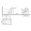 TOTO SG Унитаз подвесной 39x58.2x33см, безободковый, CeFiONtect, Tornado Flush, цвет: белый