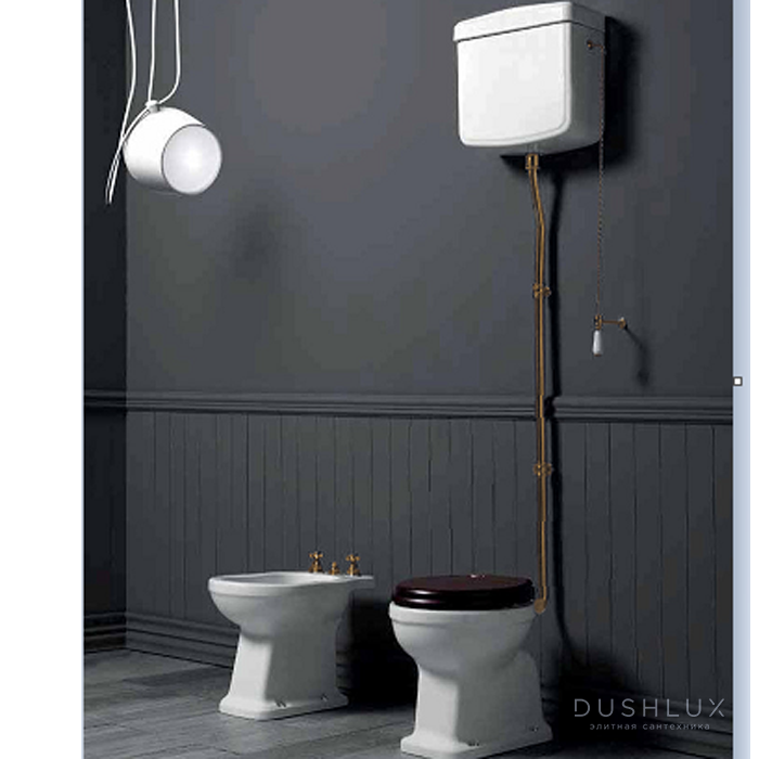 SIMAS Londra Унитаз c вертикальным сливом, с высоким бачком, механизмом ...