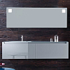 Falper Edge Комплект мебели 160х45х45см., тумба со встраиваемой раковиной, подвесная, и зеркалом, цвет: белый