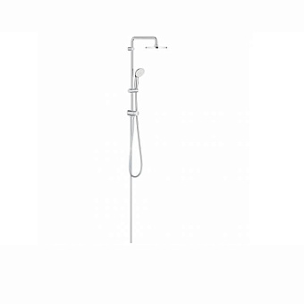Grohe NewTemp Душевая система с переключателем, настенная, цвет: хром