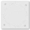 laDiva Margherita 02 Керамическая плитка 40x40см, настенная, квадрат, цвет: lava