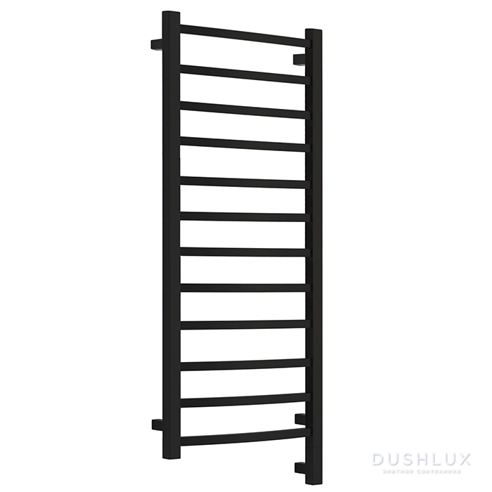 Фото Neoinox Quadro Полотенцесушитель 120x53см, электрический, box, цвет: черный матовый