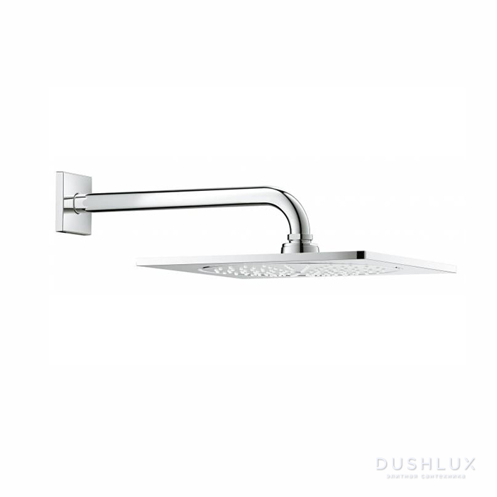 Фото Grohe RSH Верхний душ с кронштейном, 254x254 мм, цвет: хром