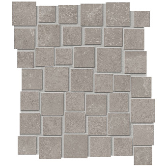 Provenza Groove Керамогранит 33х28.7х0.95см., глазурованный, универсальная, цвет: Mosaico PENTA Bright Grey