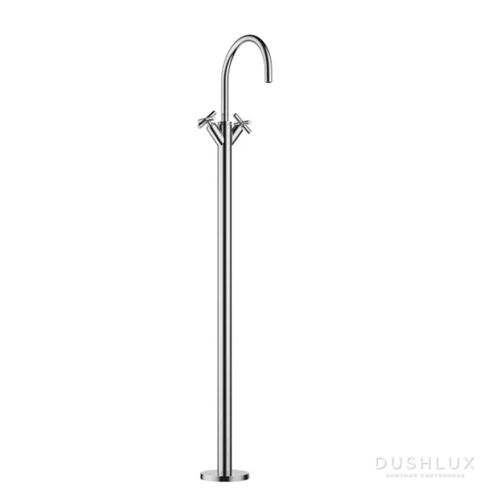 Фото Dornbracht Tara Смеситель для раковины, напольный, цвет: хром