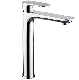 Kerama Marazzi Piano Смеситель для раковины, высокий, 1 отв., цвет: хром