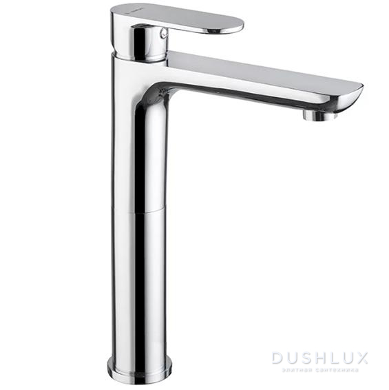 Фото Kerama Marazzi Piano Смеситель для раковины, высокий, 1 отв., цвет: хром