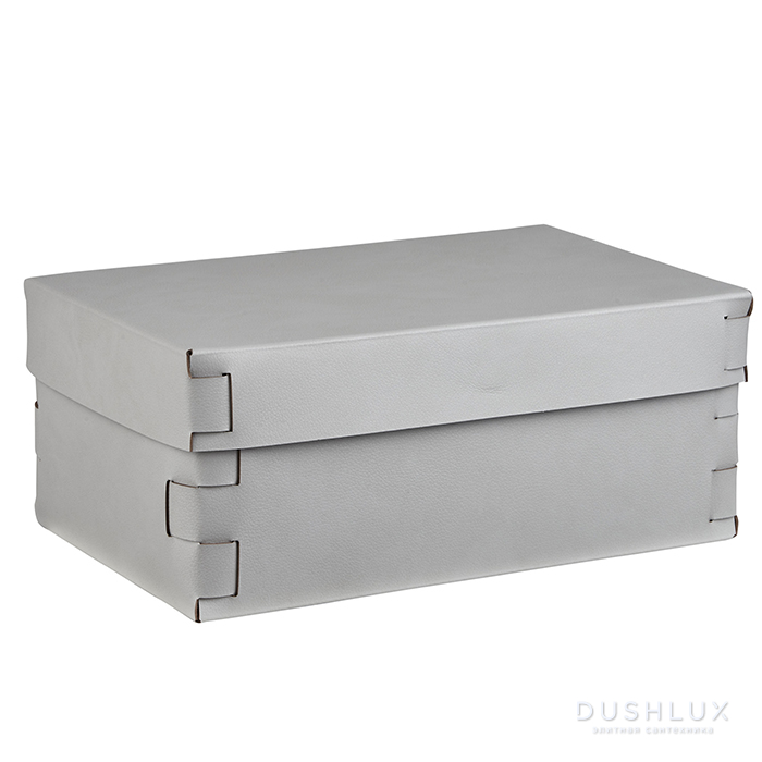 ADJ Коробка Snob, 32x20xH13,5 см., цвет: устричный/пепельная роза