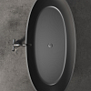 Dea Design Nature Ванна 170x80x55см., отдельностоящая, Solid Surface, цвет: Black №16