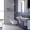 Duravit Darling New Унитаз 37x54см, подвесной, вертикальный выпуск, Durafix, цвет: белый