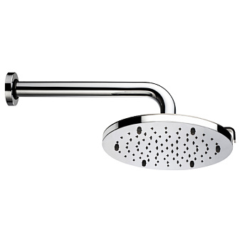 Bossini Rectangular Верхний душ Ø22см., с 2 режимами, с настенный, цвет: хром