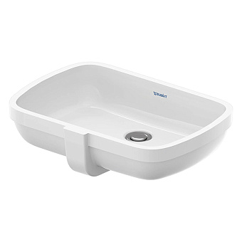 Duravit Qatego Раковина 48x37x15 см, встраиваемая снизу, без отв., цвет: белый