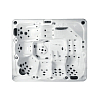 Gruppo Treesse Ibiza Минибассейн 275x228x100см., отдельностоящий, цвет: белый