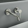 Ideal Standard Joy Смеситель для раковины, встраиваемый, излив: 18см., цвет: PVD Silver Storm (Серебряный Шторм)