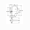 Grohe Atrio New Смеситель для ванны, напольный, с ручным душем и шлангом 125см., цвет: хром