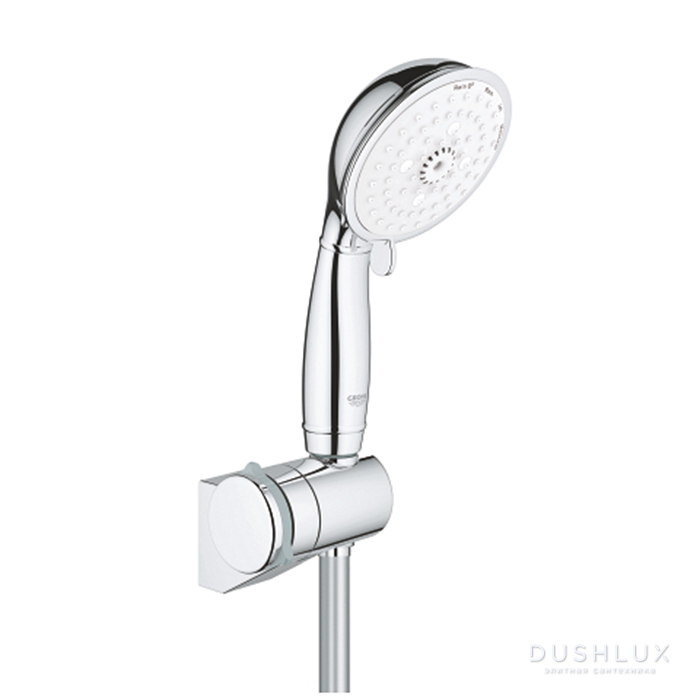 Фото Grohe Tempesta New Rustic IV, Душевой гарнитур, с настенный держателем, с 4 видами струи, цвет: хром