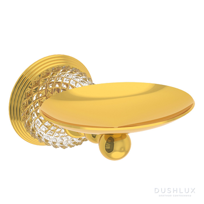 Фото Cristal et Bronze Dome  Мыльница, подвесная, цвет: золото